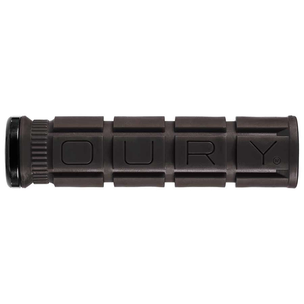 Oury Single-Sided Lock-On Grips - 135mm - Jet Black - Pair [MPN: OSLOOG10]_1117043