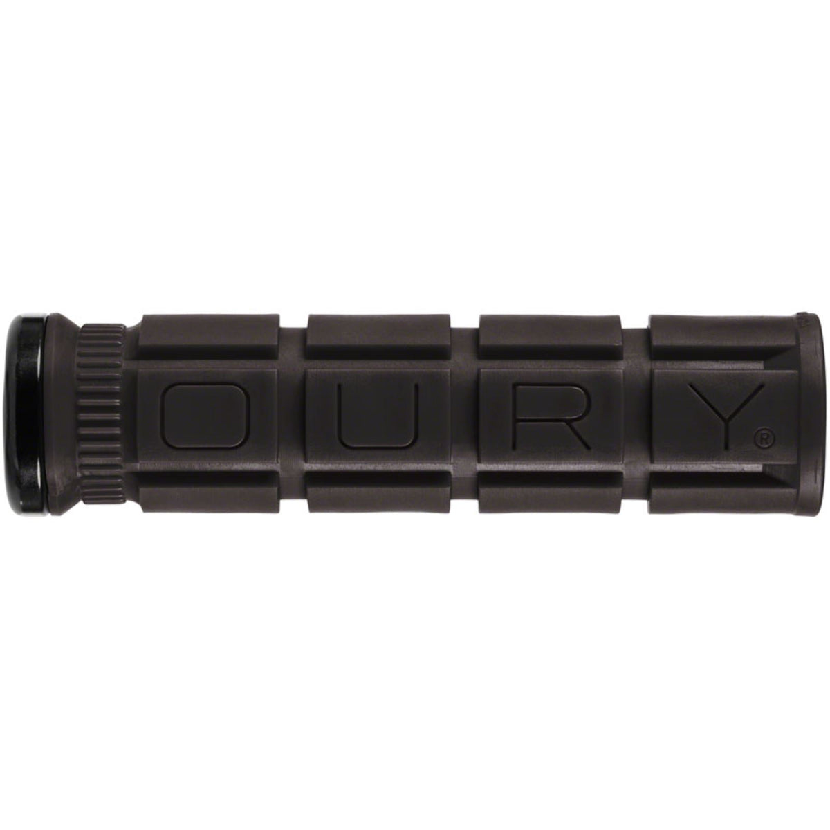 Oury Single-Sided Lock-On Grips - 135mm - Jet Black - Pair [MPN: OSLOOG10]_1269851