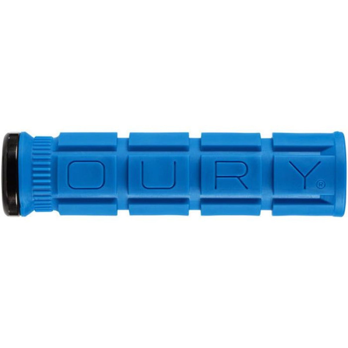 Oury Single-Sided Lock-On Grips - 135mm - Déja Blue - Pair [MPN: OSLOOG40]_1101856
