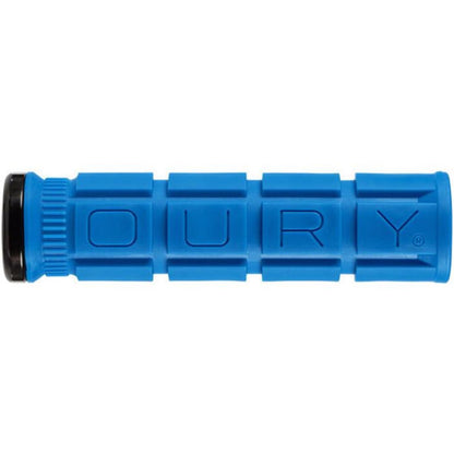 Oury Single-Sided Lock-On Grips - 135mm - Déja Blue - Pair [MPN: OSLOOG40]_1101856