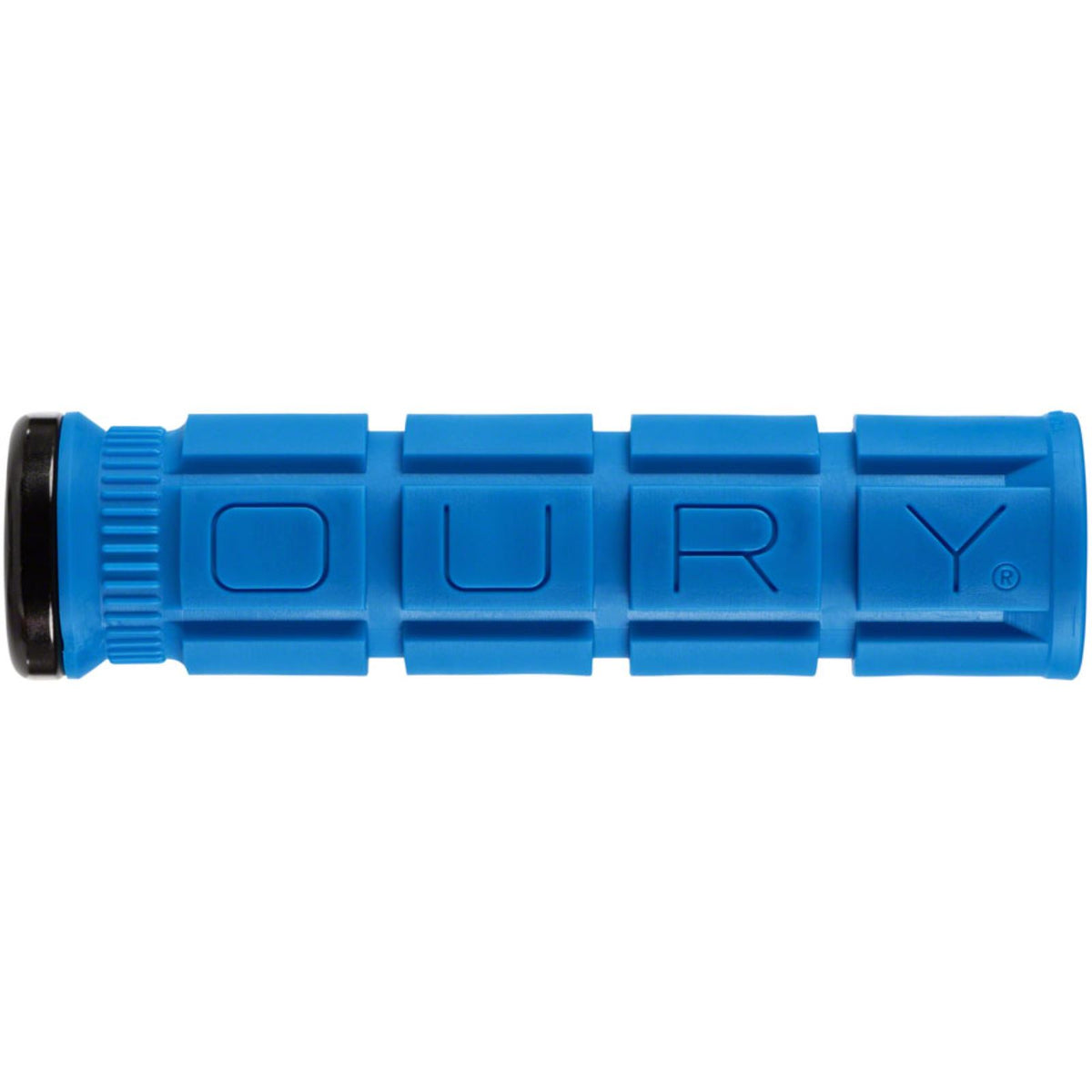 Oury Single-Sided Lock-On Grips - 135mm - Déja Blue - Pair [MPN: OSLOOG40]_1269854