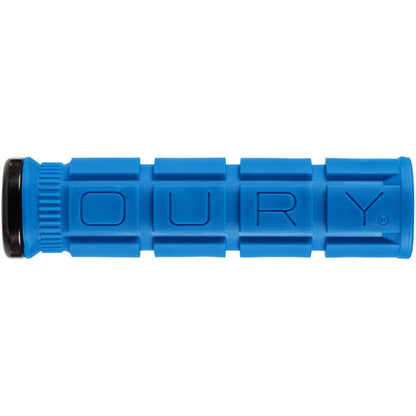 Oury Single-Sided Lock-On Grips - 135mm - Déja Blue - Pair [MPN: OSLOOG40]_1269854