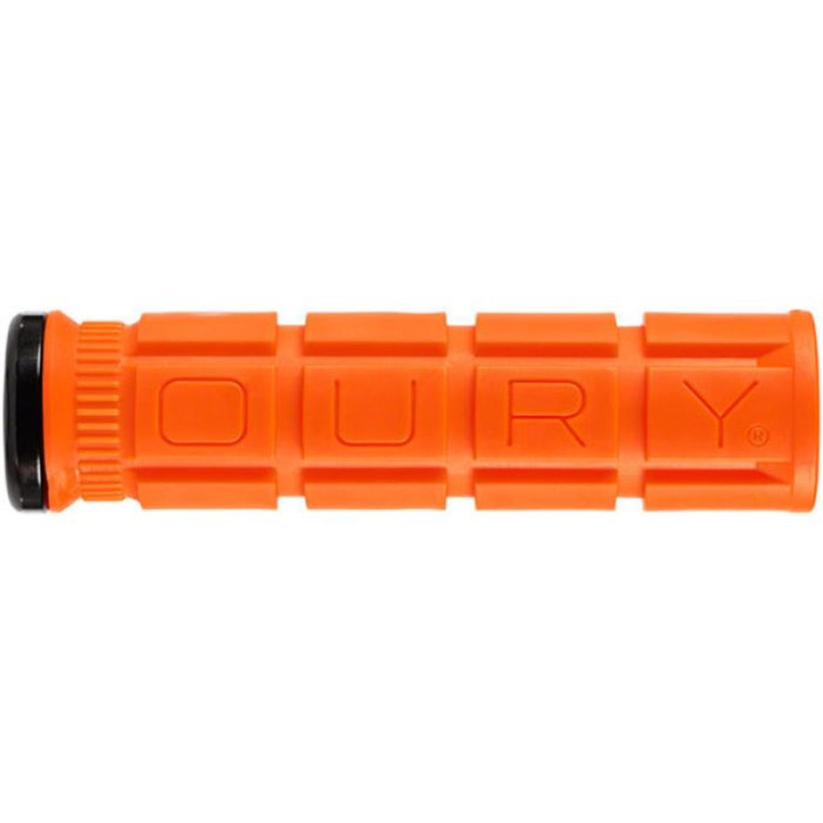 Oury Single-Sided Lock-On Grips - 135mm - Blaze Orange - Pair [MPN: OSLOOG90]_1101857
