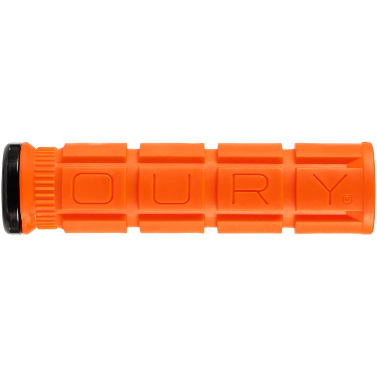 Oury Single-Sided Lock-On Grips - 135mm - Blaze Orange - Pair [MPN: OSLOOG90]_1269856