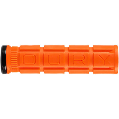 Oury Single-Sided Lock-On Grips - 135mm - Blaze Orange - Pair [MPN: OSLOOG90]_1269856
