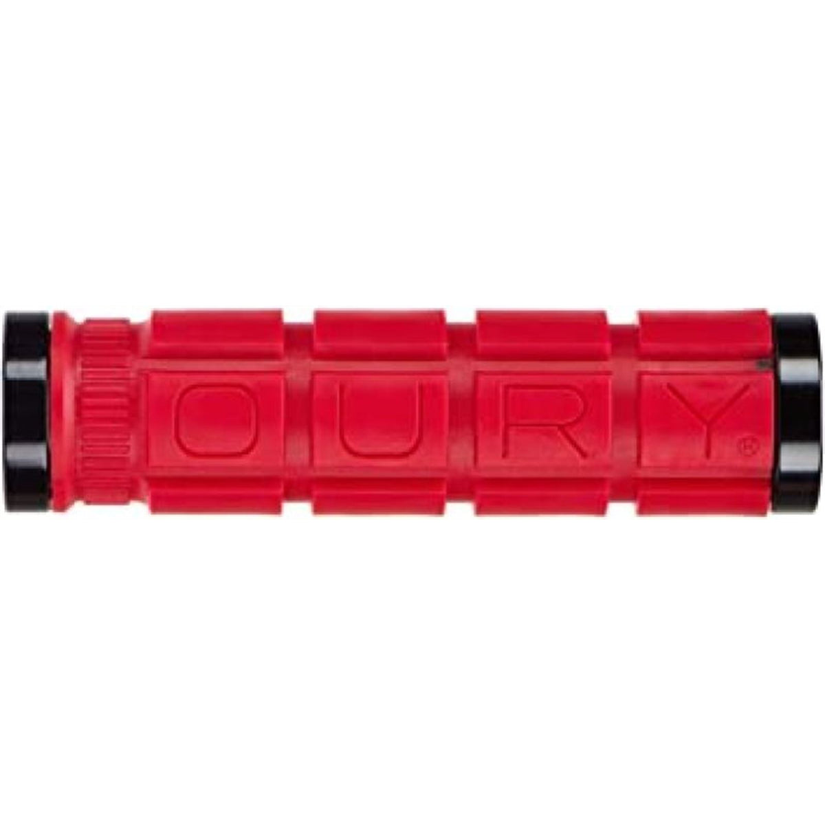 Oury Lock-On Grips - 127mm - Red - Pair [MPN: ODLOOG50]_1101860
