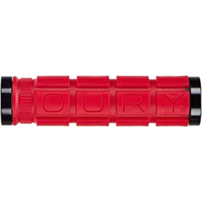 Oury Lock-On Grips - 127mm - Red - Pair [MPN: ODLOOG50]_1101860