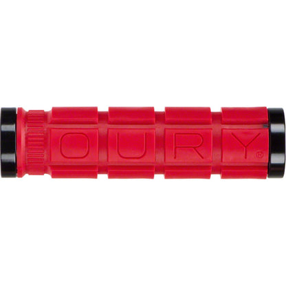 Oury Lock-On Grips - 127mm - Red - Pair [MPN: ODLOOG50]_1230283