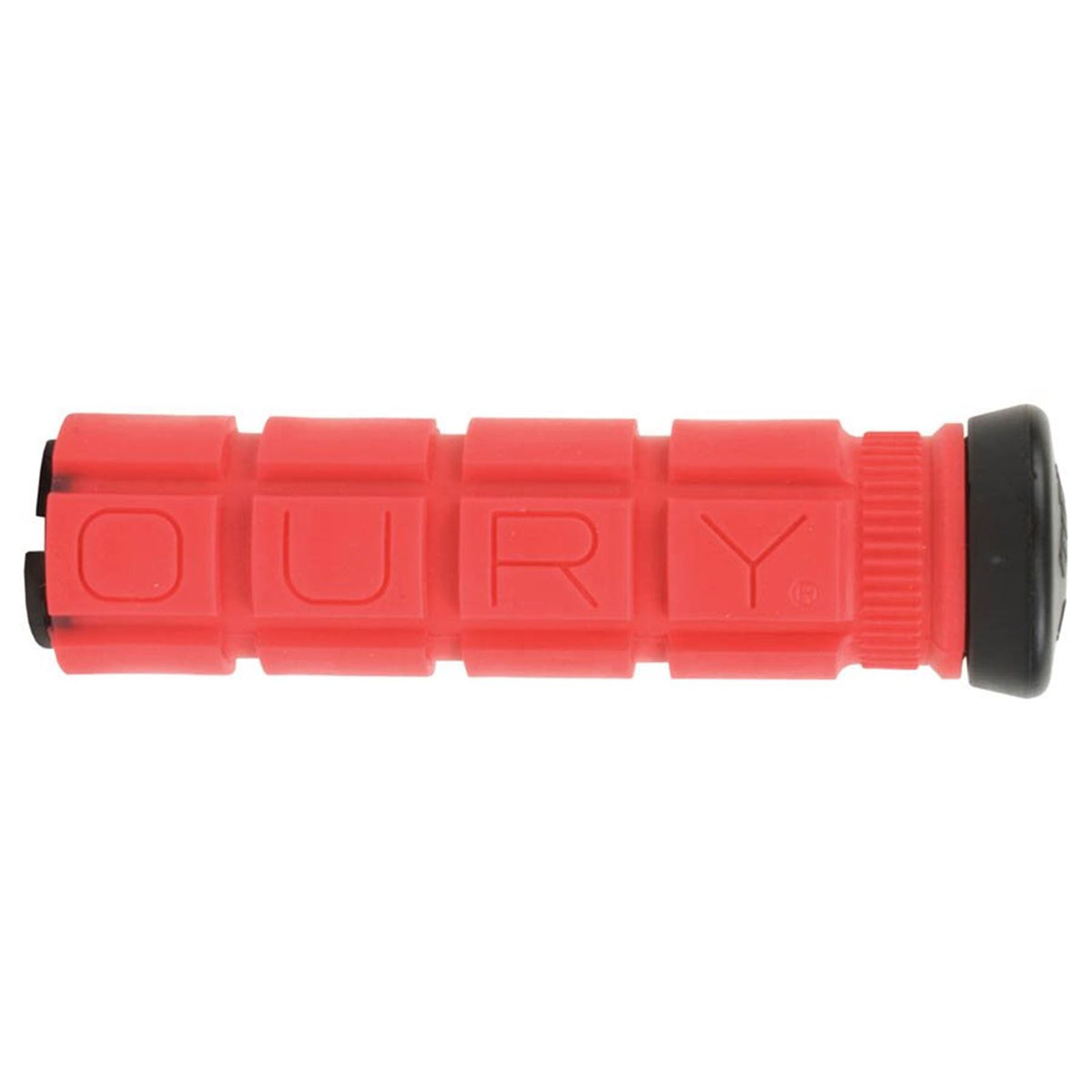 Oury Lock-On Grips - 127mm - Red - Pair [MPN: ODLOOG50]_1113218