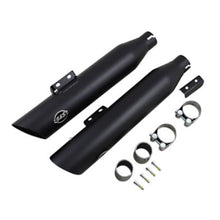 S&S Cycle Slash Cut 50 State Mufflers - Black 550-0752B_730700
