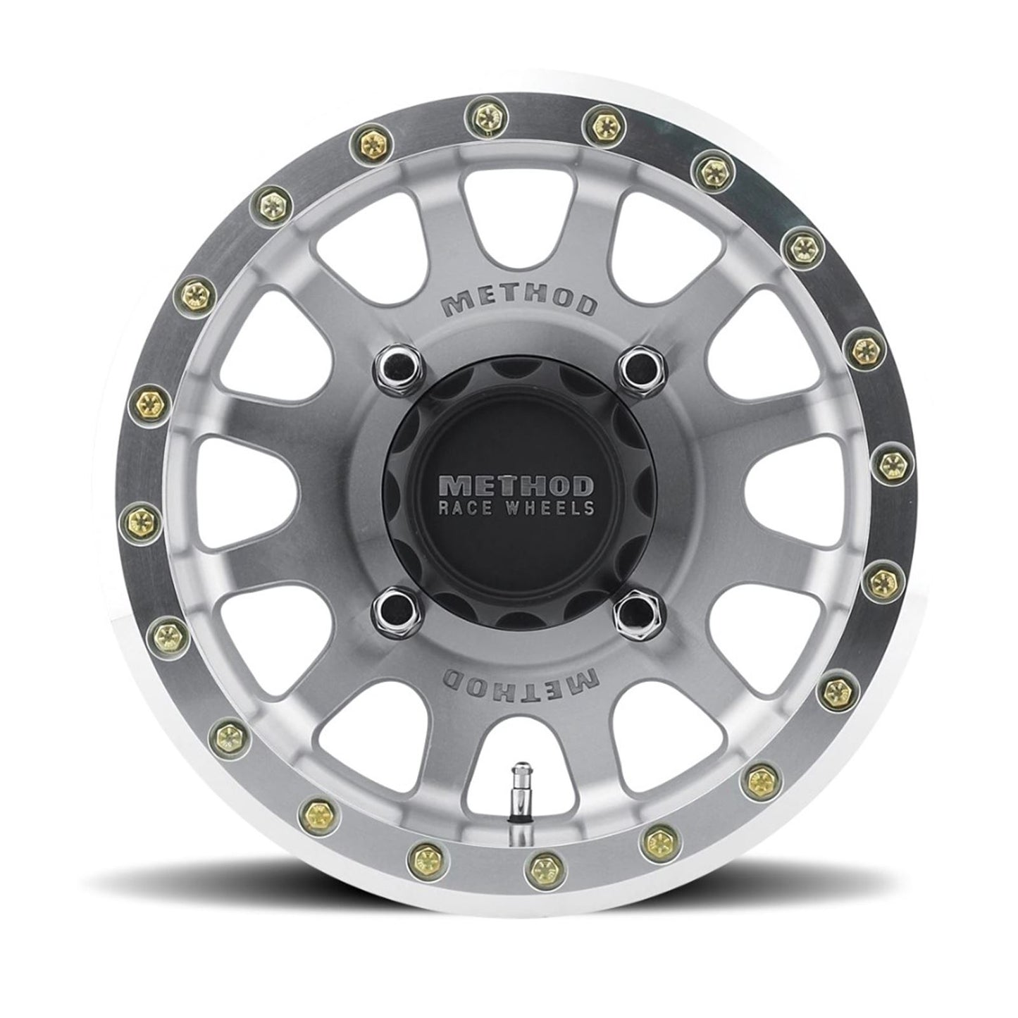 Method Race Wheels 401 Beadlock Wheels - 14x7, 5+2, 4/136, Machined [MPN: MR40147047352B]_883607