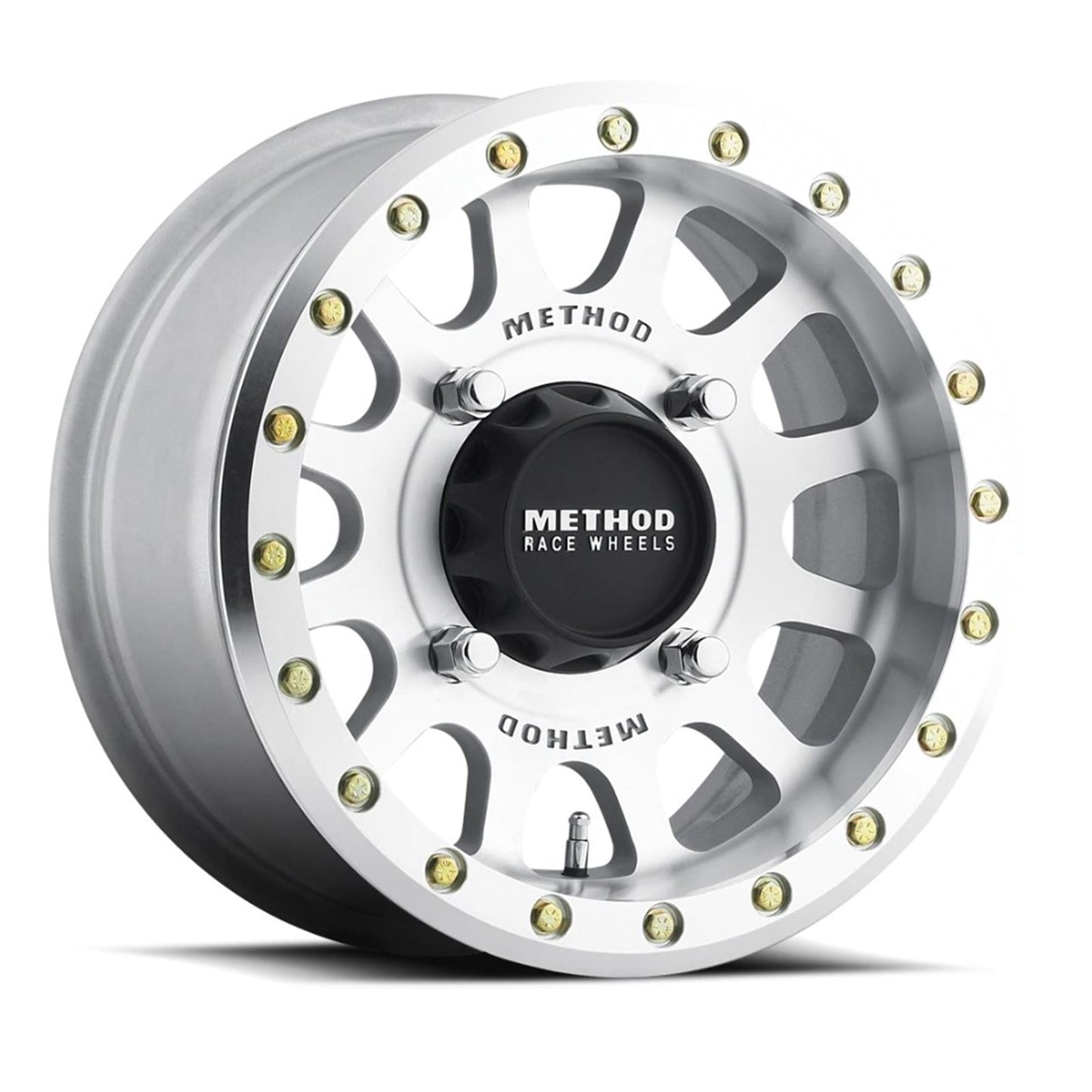 Method Race Wheels 401 Beadlock Wheels - 14x7, 5+2, 4/136, Machined [MPN: MR40147047352B]_883608