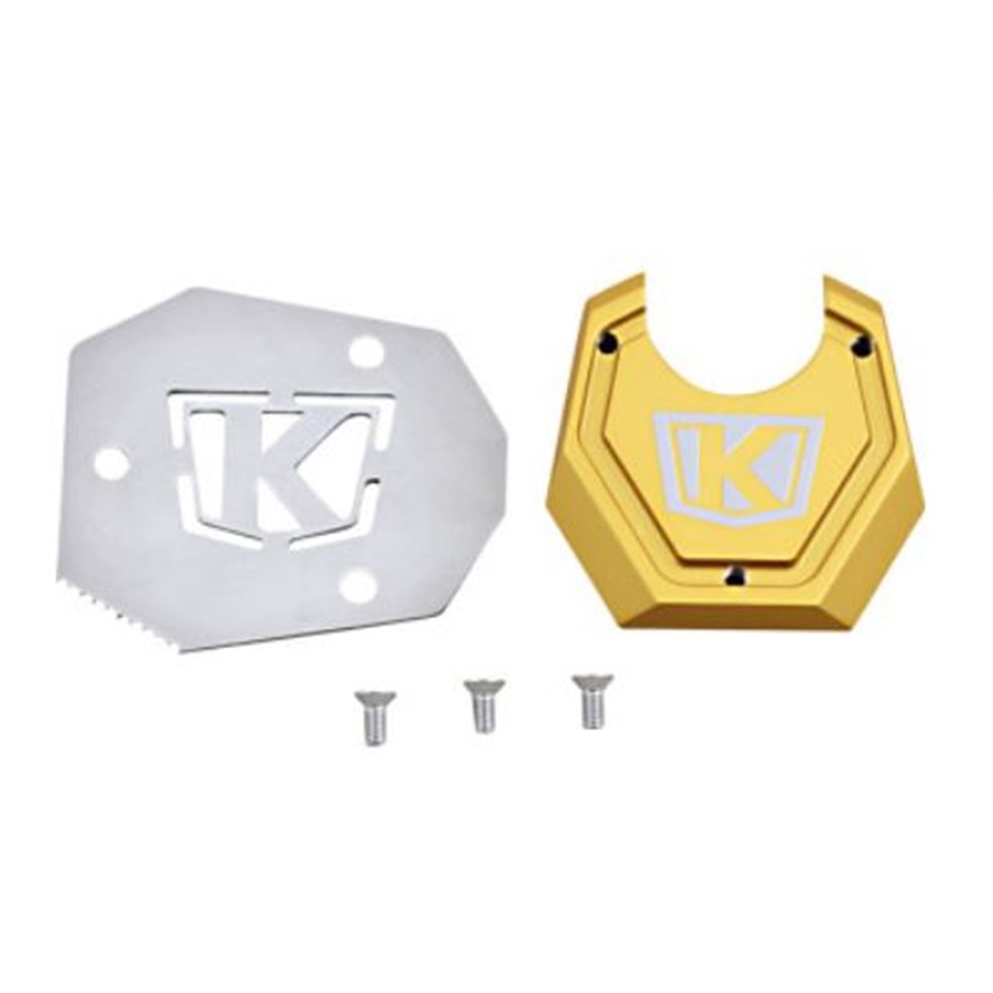 Kuryakyn Kickstand Pad - Gold for BMW 3837_683519