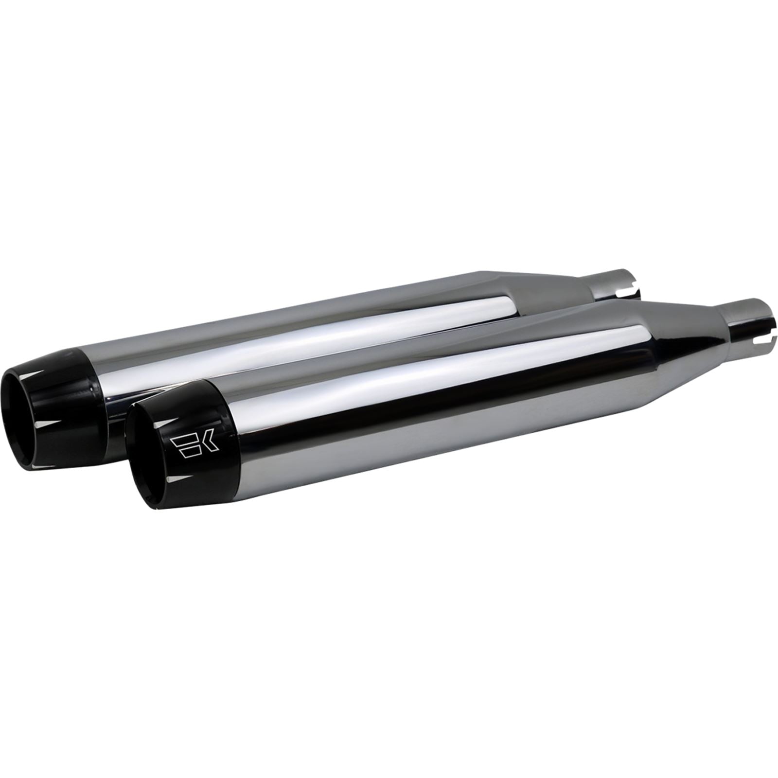 Khrome Werks 3-1/2" Slip-On Mufflers - Chrome [MPN: 202500]_1052010