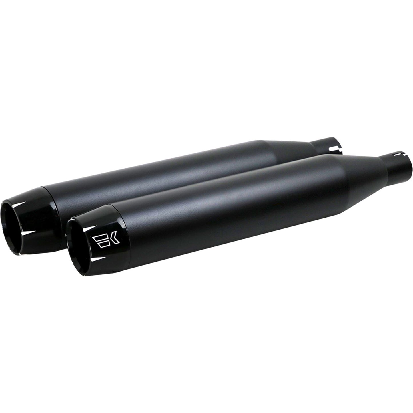 Khrome Werks 3-1/2" Slip-On Mufflers - Black [MPN: 202600]_1052012