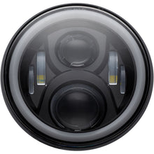 Custom Dynamics Headlamp - 7" - LED - Black CD-7-13-B_1052014