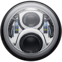 Custom Dynamics Headlamp - 7" - LED - Chrome CD-7-13-C_1052015