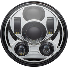 Custom Dynamics Headlamp - 5.75" - LED - Chrome CD-575-C_1051971