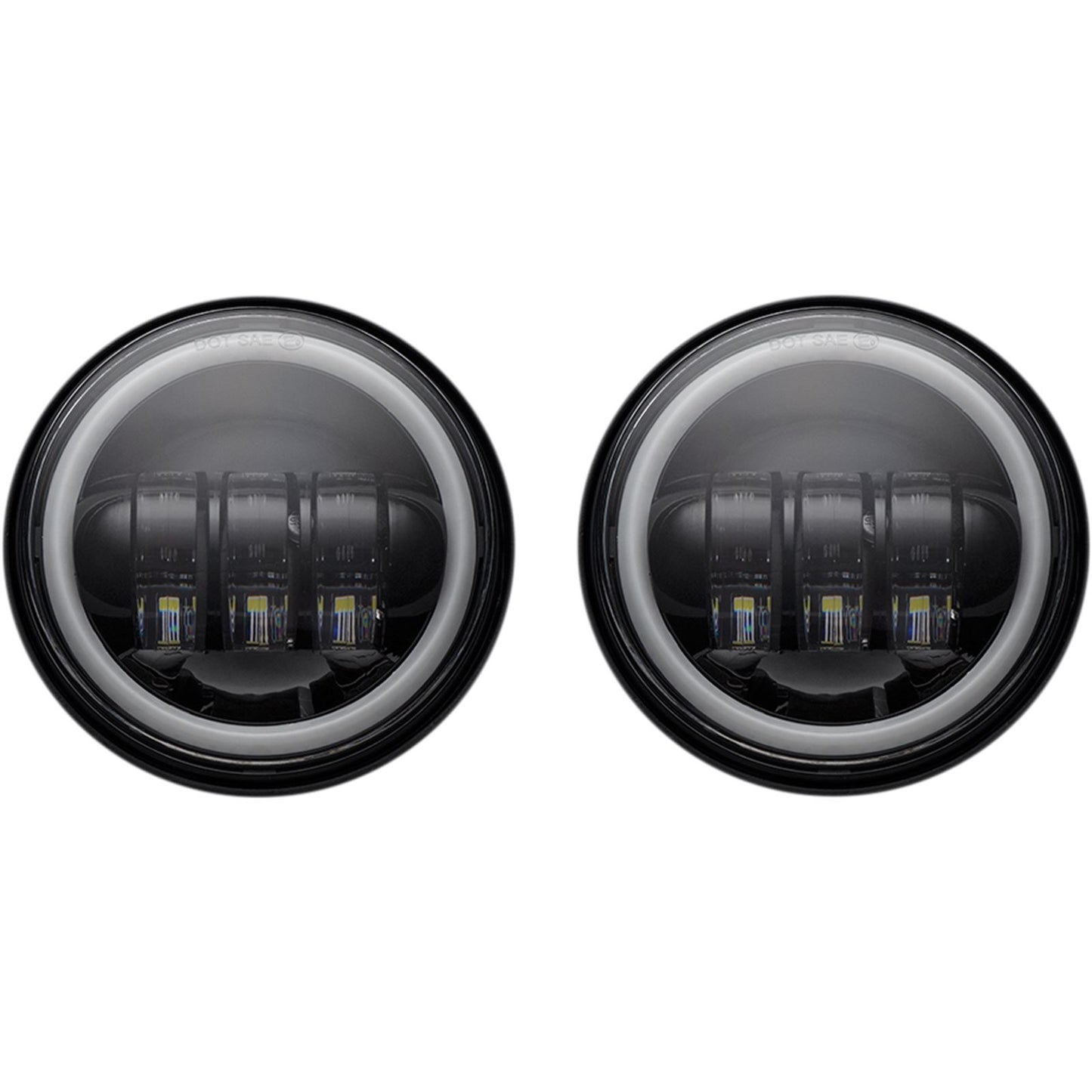 Custom Dynamics 4.5" Passing Lamps with Halo - Black CD-45-B_1051972