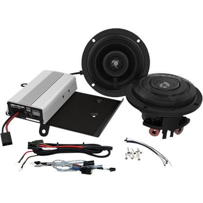 Wildboar Audio 400W Amp/Speaker Kit - for 2014 and up Harley Street Glides FLH  WBASG KIT.2R_1051977