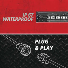 XKGlow Plug-and-Play Emergency Strobe Light Series - Blue - 4-Piece XK052002-4B_989796