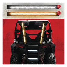 XKGlow Plug-and-Play Emergency Strobe Light Series - White/Amber - 8-Piece XK052002-8WA_673317