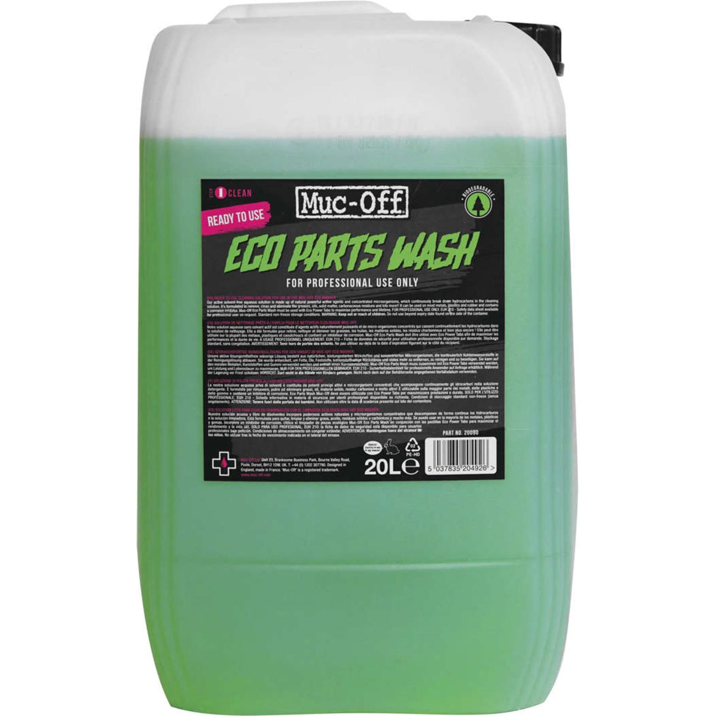 Muc-Off Eco Refill Fluid - 20/Liters [MPN: 20090US]_989556