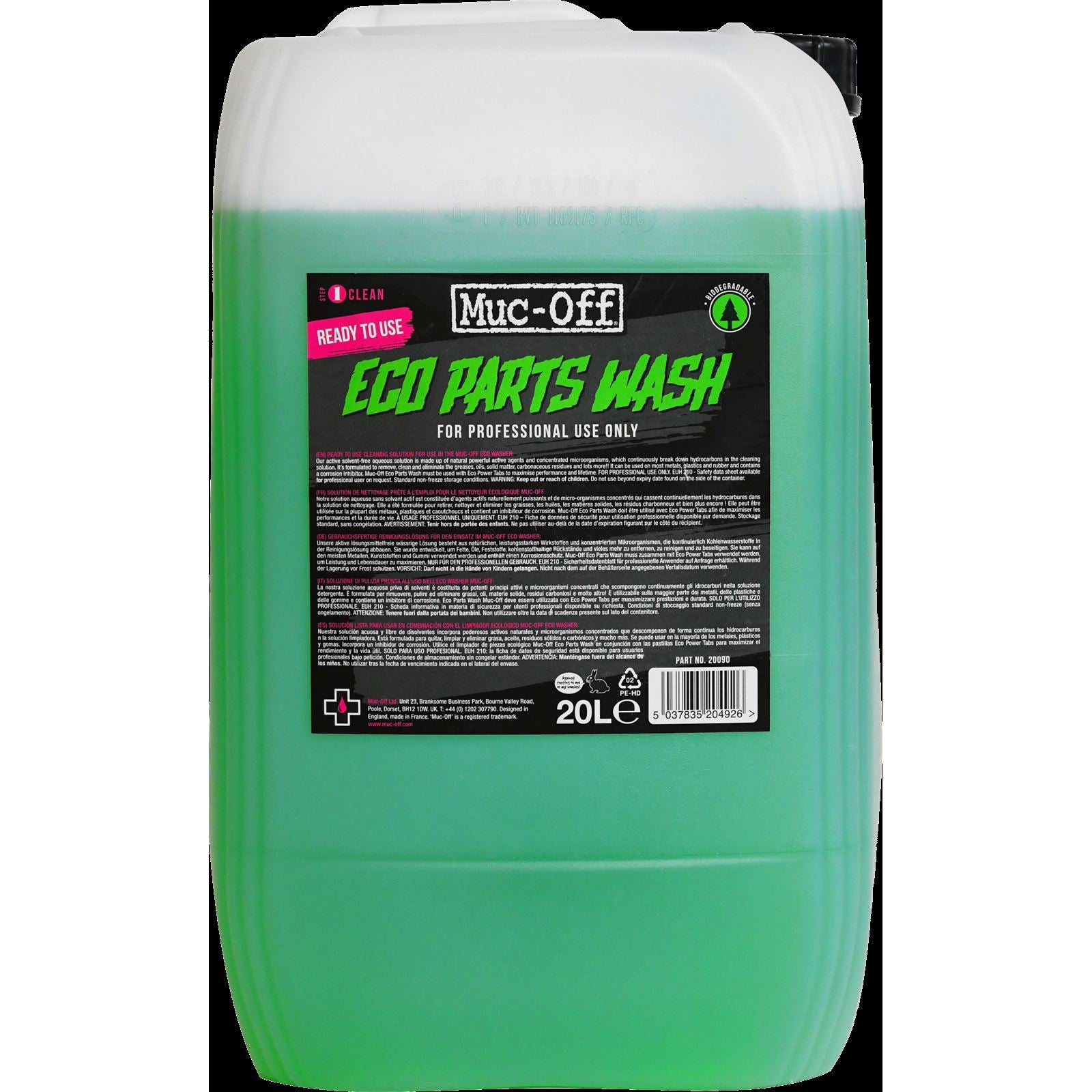 Muc-Off Eco Refill Fluid - 20/Liters [MPN: 20090US]_732611