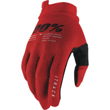 100% iTrack Gloves - Red - Small 10015-003-10_992571