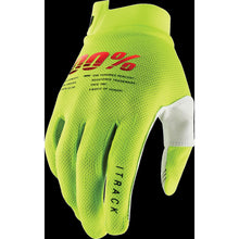100% iTrack Gloves - Fluo Yellow - Medium 10015-004-11_776739