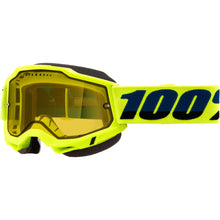 100% Accuri 2 Snow Goggles - Yellow with Yellow Dual Pane Vented Lens 50223-608-04_1367703