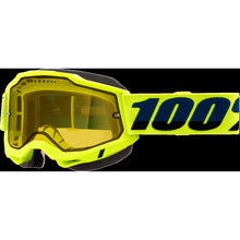 100% Accuri 2 Snow Goggles - Yellow with Yellow Dual Pane Vented Lens 50223-608-04_775539