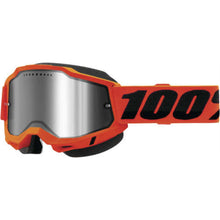 100% Accuri 2 Snow Goggles - Orange with Silver Mirror Lens 50223-652-05_984746