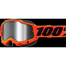 100% Accuri 2 Snow Goggles - Orange with Silver Mirror Lens 50223-652-05_775546