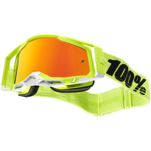 100% Racecraft 2 Goggles - Fluo Yellow - Red Mirror 50121-251-04_1361488