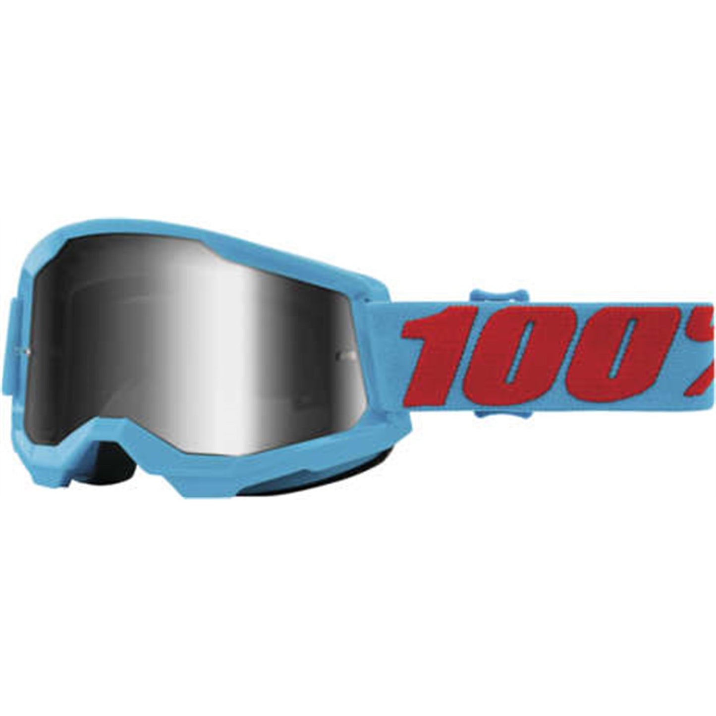 100% Strata 2 Goggles - Summit - Silver Mirror [MPN: 50421-252-08]_991936