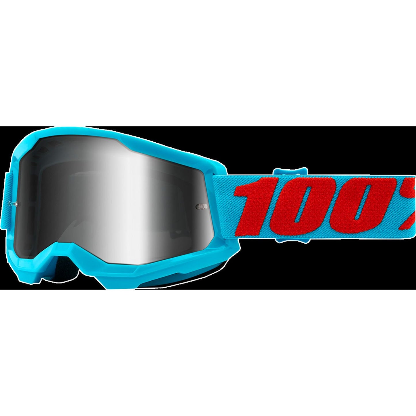 100% Strata 2 Goggles - Summit - Silver Mirror [MPN: 50421-252-08]_775679