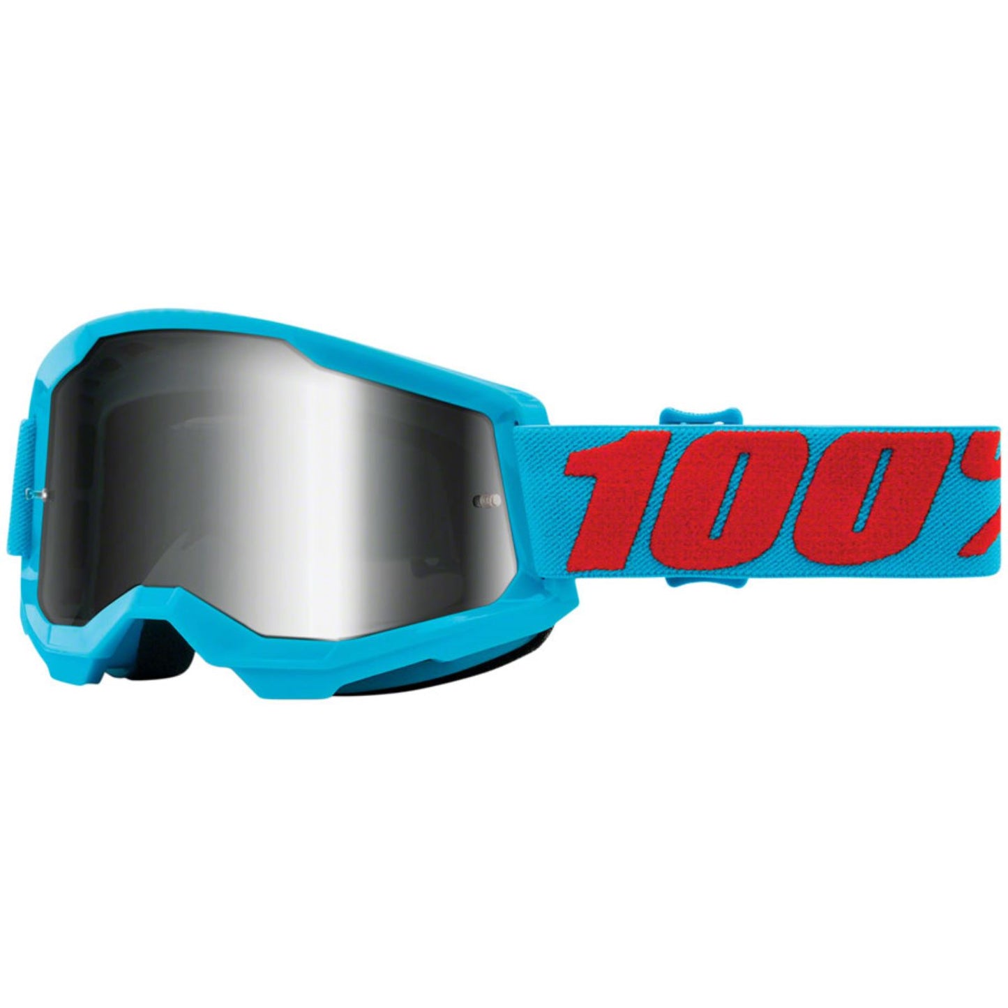 100% Strata 2 Goggles - Summit - Silver Mirror [MPN: 50421-252-08]_1361490