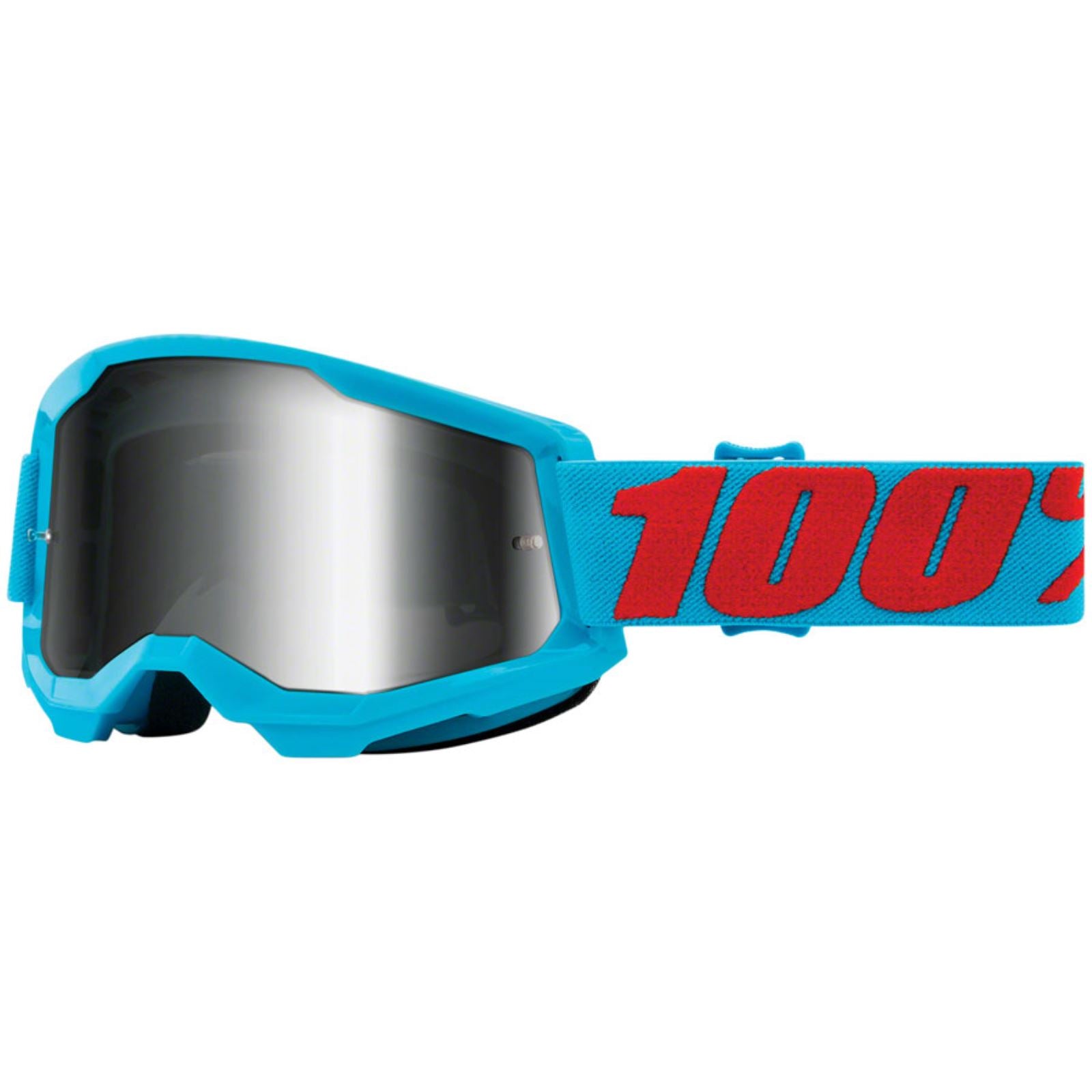 100% Strata 2 Goggles - Summit - Silver Mirror [MPN: 50421-252-08]_1361490