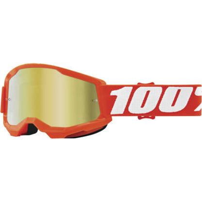 100% Youth Strata 2 Goggles - Orange - Gold Mirror 50521-259-05_984918