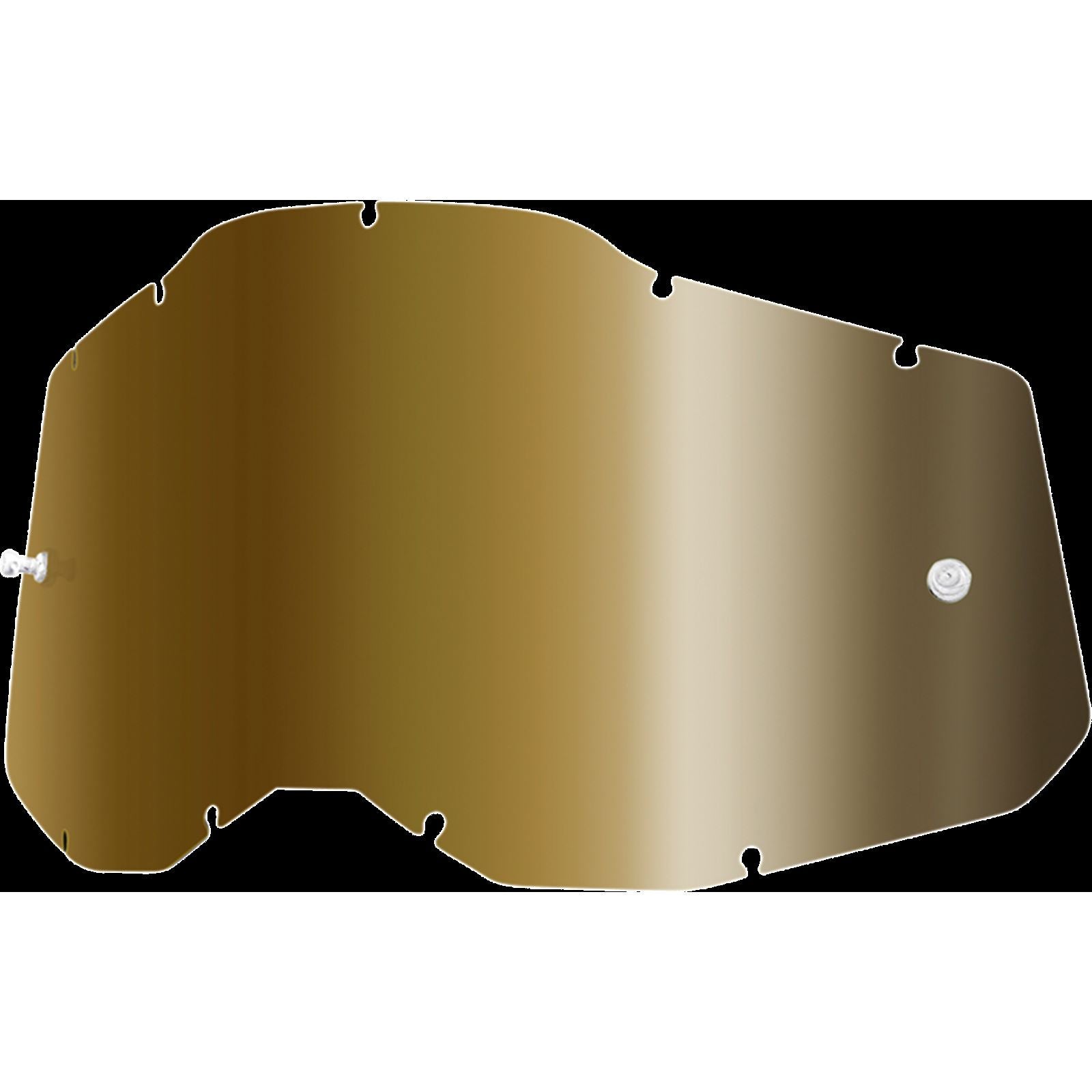 100% Accuri 2/Racecraft 2/Strata 2 Lens - True Gold 51008-253-01_775861