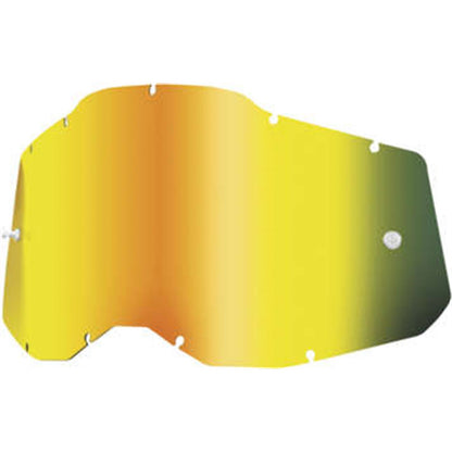 100% Accuri 2/Racecraft 2/Strata 2 Lens - Gold Mirror 51008-259-01_987669