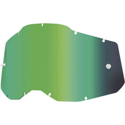 100% Accuri 2/Racecraft 2/Strata 2 Lens - Green Mirror 51008-260-01_984929