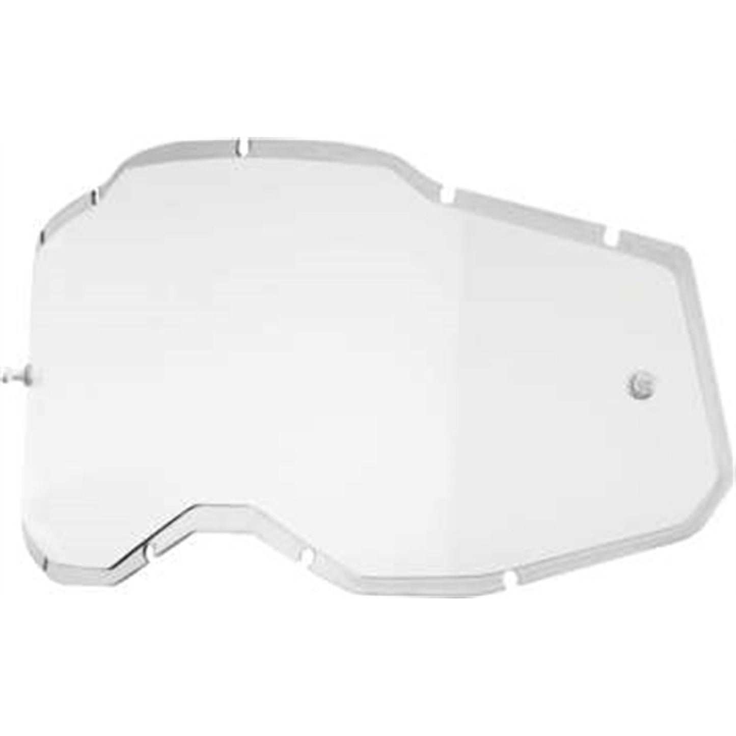 100% Accuri 2/Racecraft 2/Strata 2 Lens - Injected Clear 51008-301-01_988538