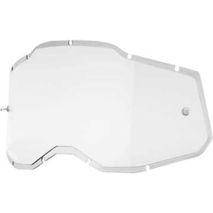 100% Accuri 2/Racecraft 2/Strata 2 Lens - Injected Clear 51008-301-01_988538