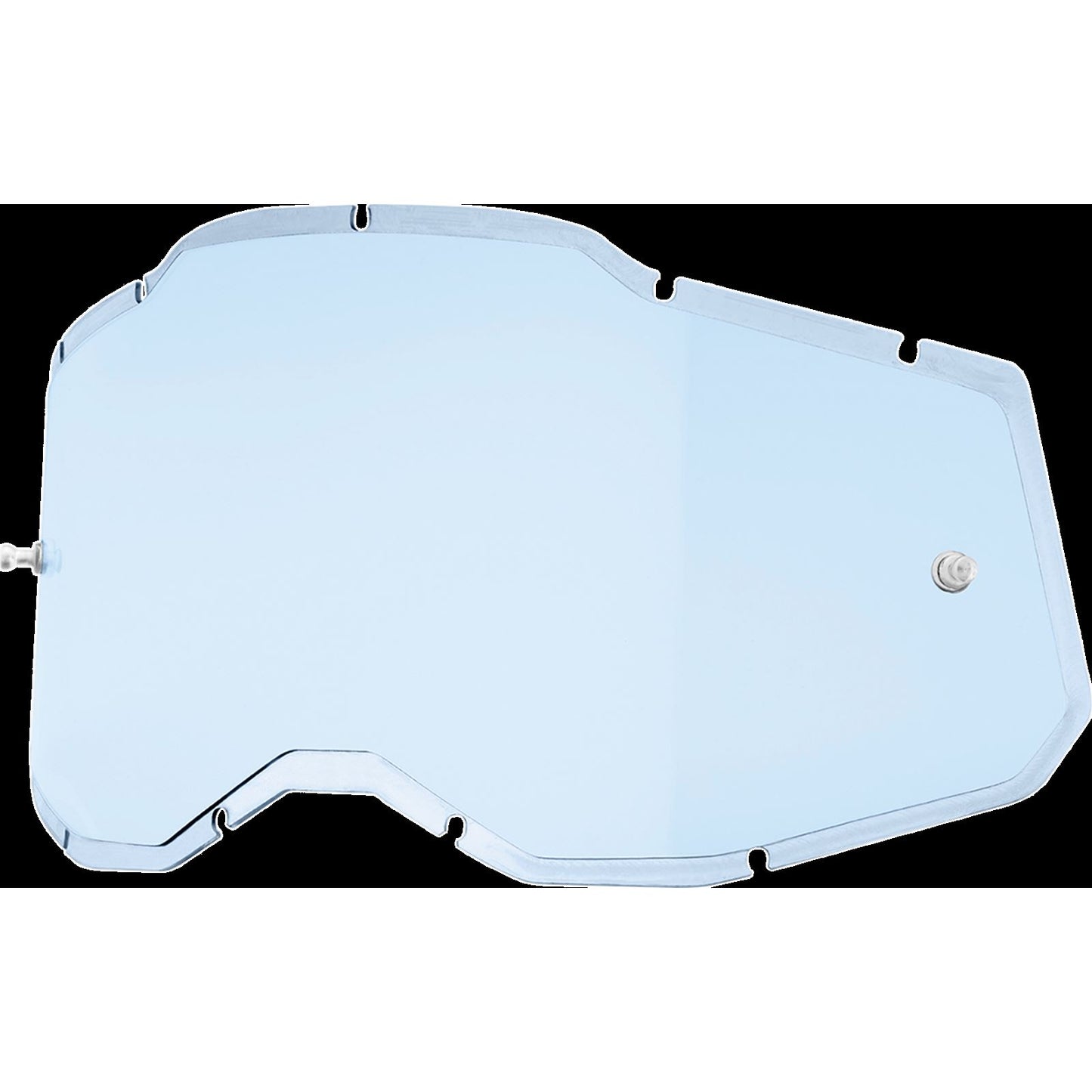 100% Accuri 2/Racecraft 2/Strata 2 Lens - Injected Blue 51008-307-01_775860