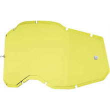 100% Accuri 2/Racecraft 2/Strata 2 Lens - Injected Yellow 51008-308-01_986319