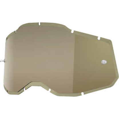 100% Accuri 2/Racecraft 2/Strata 2 Lens - Injected Olive 51008-309-01_992637