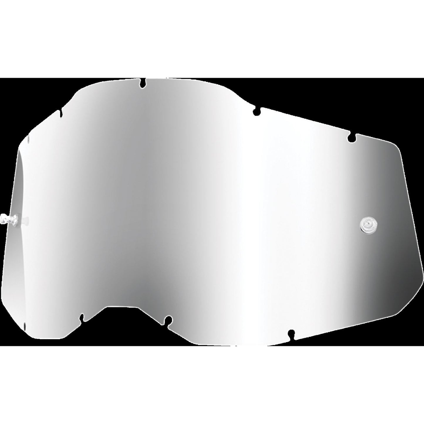 100% Youth Accuri 2/Strata 2 Lens - Silver Mirror 51009-252-01_775850