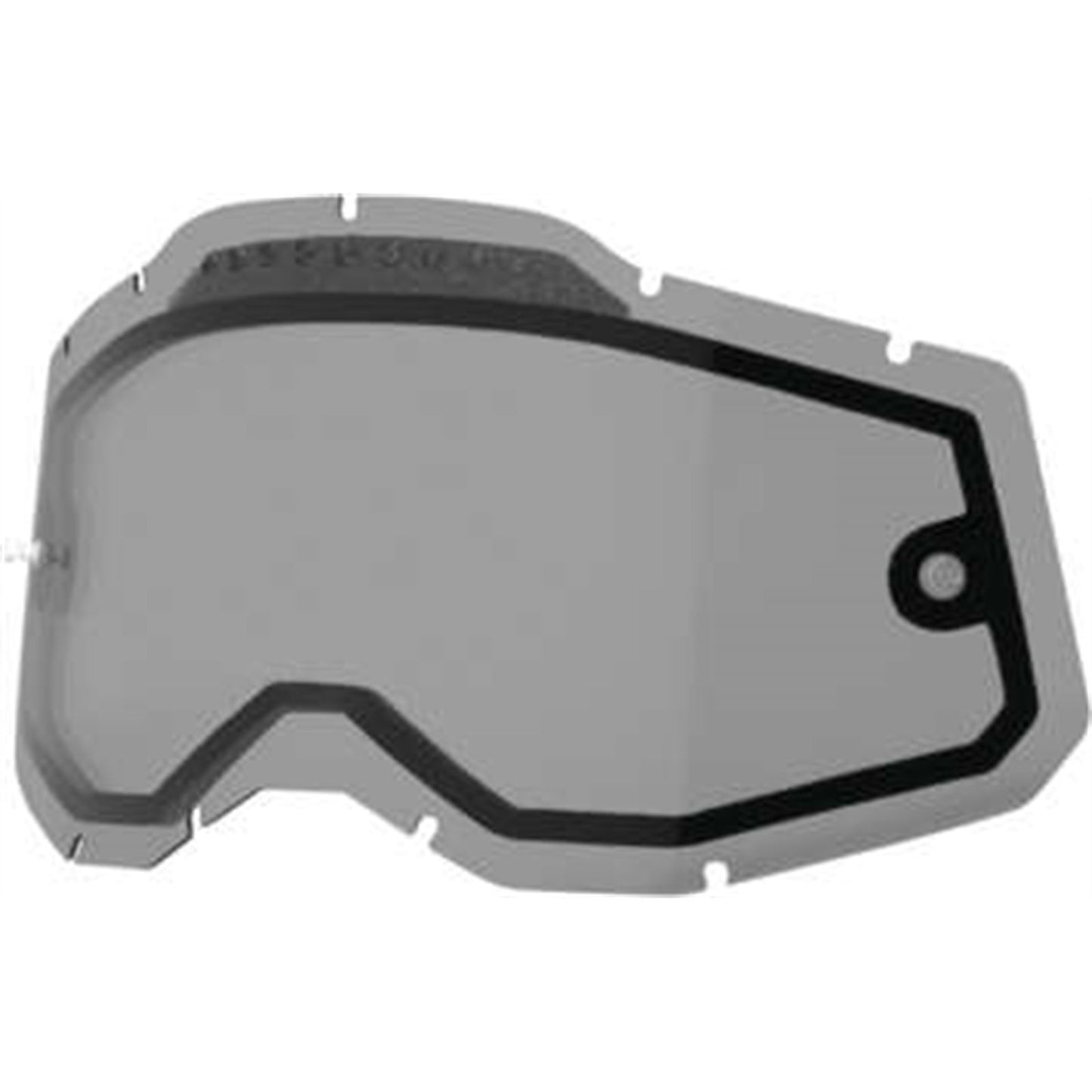 100% Accuri 2/Racecraft 2/Strata 2 Dual Lens - Vented - Smoke 51008-602-01_988062